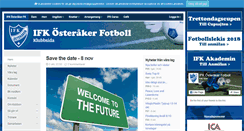 Desktop Screenshot of ifkosteraker.se